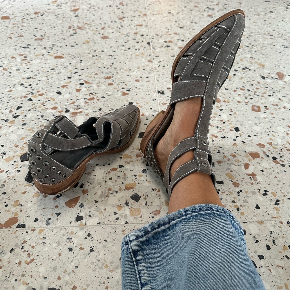Alexander Wang suede shoes size 38 - Picture 3 of 9